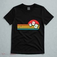 Mahjong Chinese 80s Retro Mah Jongg T-Shirt thumb 5