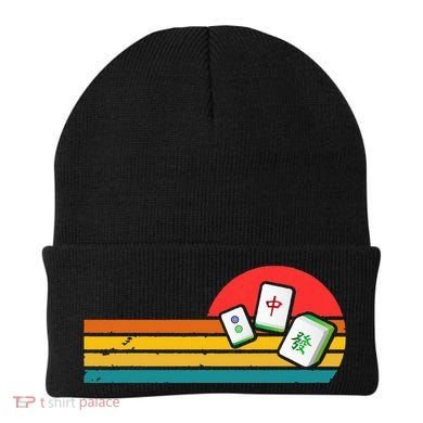 Mahjong Chinese 80s Retro Mah Jongg Beanie