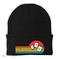 Mahjong Chinese 80s Retro Mah Jongg Beanie thumb 0