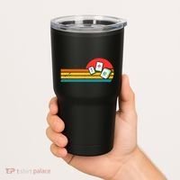 Mahjong Chinese 80s Retro Mah Jongg Tumbler thumb 2