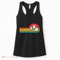 Mahjong Chinese 80s Retro Mah Jongg Women's Tank Top thumb 0