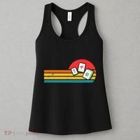 Mahjong Chinese 80s Retro Mah Jongg Women's Tank Top thumb 3