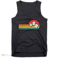 Mahjong Chinese 80s Retro Mah Jongg Tank Top thumb 0