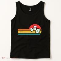 Mahjong Chinese 80s Retro Mah Jongg Tank Top thumb 2