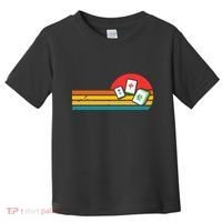 Mahjong Chinese 80s Retro Mah Jongg Toddler T-Shirt thumb 0