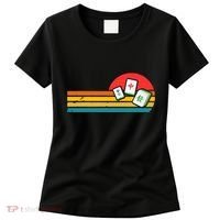 Mahjong Chinese 80s Retro Mah Jongg Women's T-Shirt thumb 0