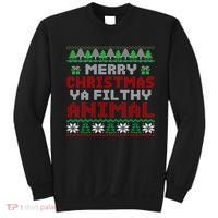 Merry Christmas Animal Filthy Ya Cute Gift Xmas Sweatshirt thumb 0