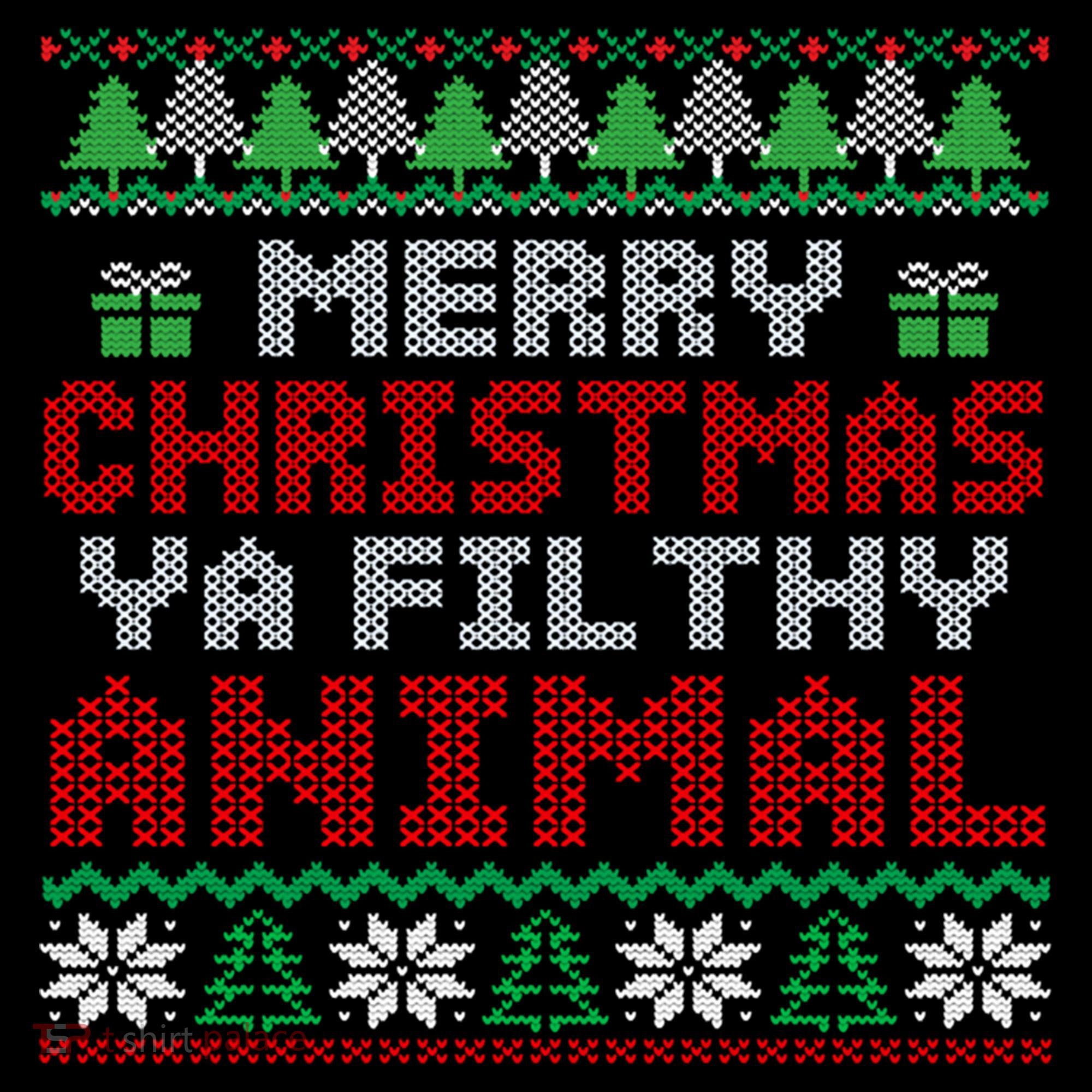 Merry Christmas Animal Filthy Ya Cute Gift Xmas Coffee Mug