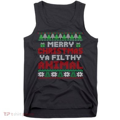 Merry Christmas Animal Filthy Ya Cute Gift Xmas Tank Top