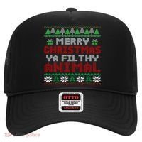 Merry Christmas Animal Filthy Ya Hoodie Hat thumb 0