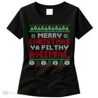 Merry Christmas Animal Filthy Ya Hoodie Women's T-Shirt thumb 0