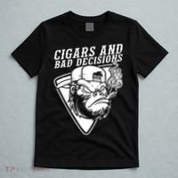 Monkey Cigars And Bad Decisions T-Shirt thumb 5