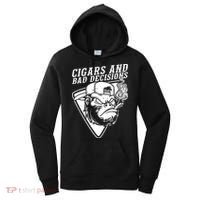 Monkey Cigars And Bad Decisions Women's Hoodie thumb 0