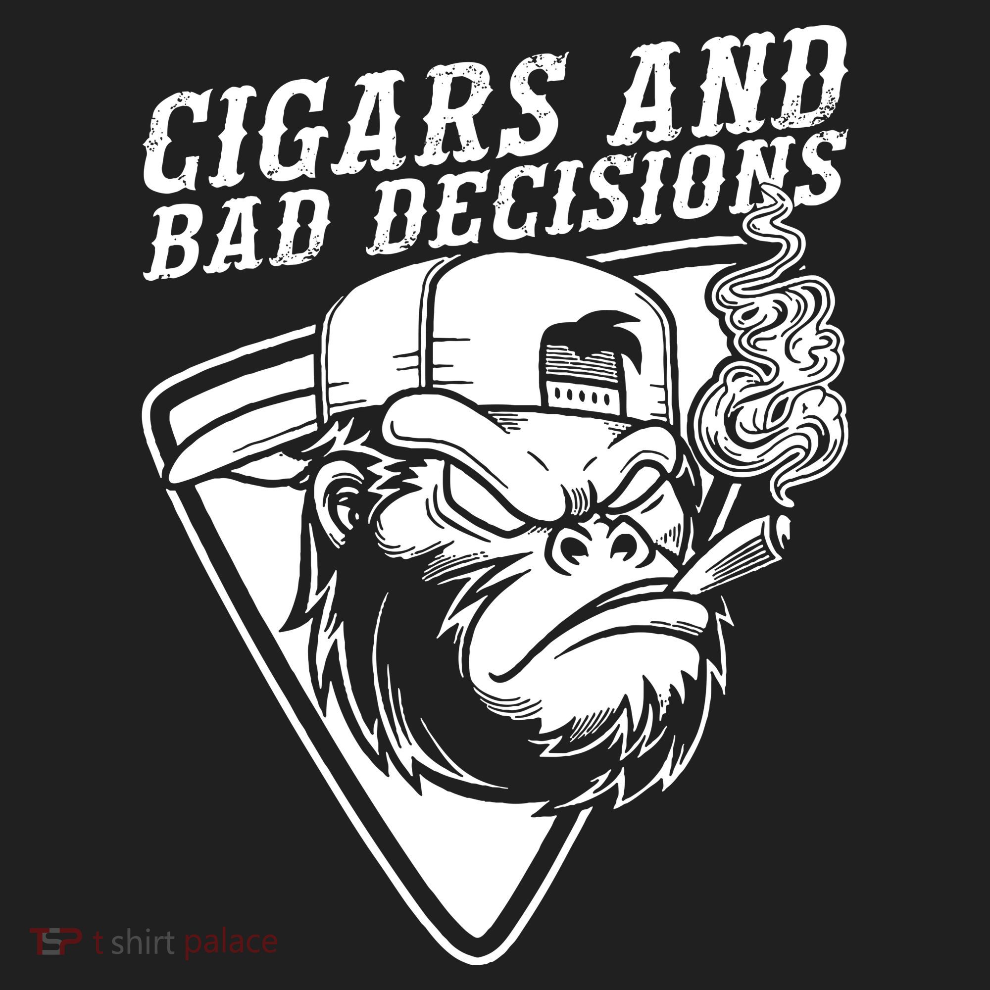 Monkey Cigars And Bad Decisions Hat