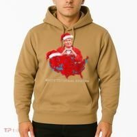 Merry Christmas America Donald Trump Coverage Xmas Pajamas Hoodie thumb 2