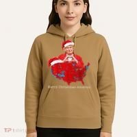 Merry Christmas America Donald Trump Coverage Xmas Pajamas Hoodie thumb 5