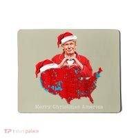 Merry Christmas America Donald Trump Coverage Xmas Pajamas Mousepad thumb 0
