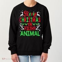 Merry Christmas Animal Filthy Ya  Wo Kid Women's Sweatshirt thumb 0