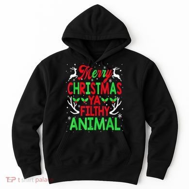 Merry Christmas Animal Filthy Ya  Wo Kid Hoodie