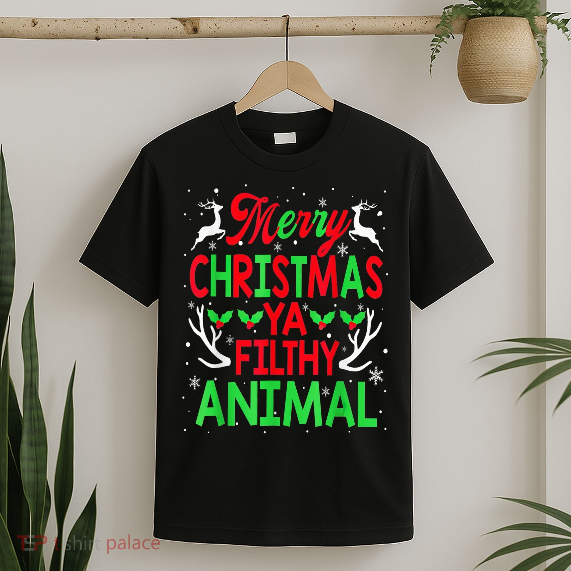 Merry Christmas Animal Filthy Ya  Wo Kid T-Shirt