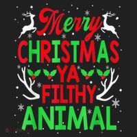 Merry Christmas Animal Filthy Ya  Wo Kid Tumbler thumb 3