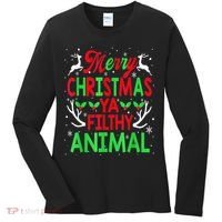 Merry Christmas Animal Filthy Ya  Wo Kid Women's Long Sleeve Shirt thumb 0