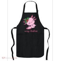 Merry Christmas Axolotl Cute Holiday Apron thumb 0