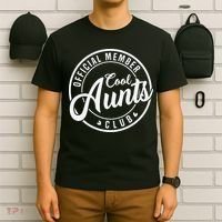 Member Cool Aunts Club Funny Auntie Mothers Day T-Shirt thumb 6