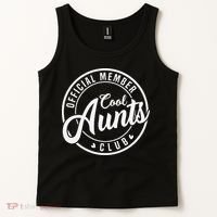 Member Cool Aunts Club Funny Auntie Mothers Day Tank Top thumb 2