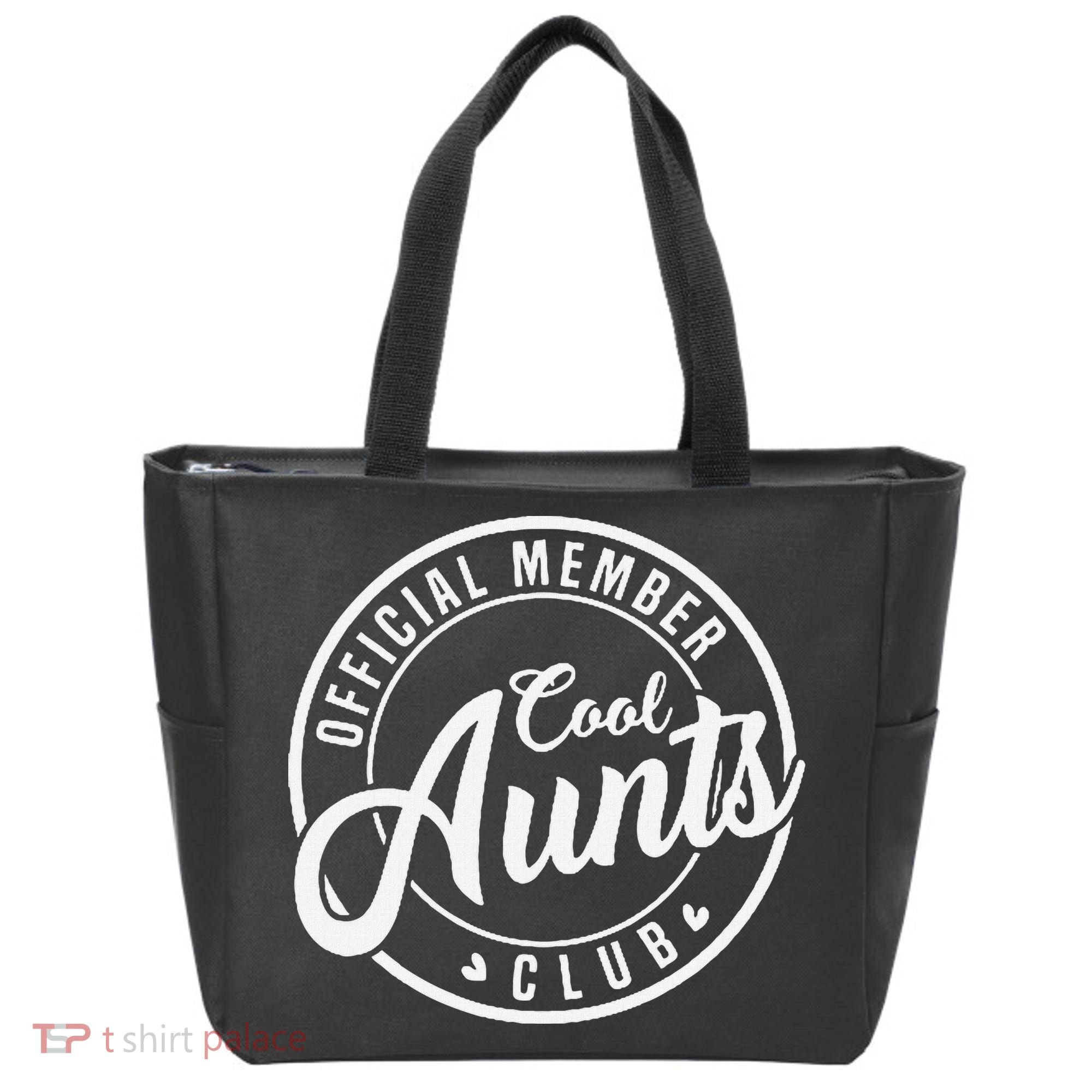Member Cool Aunts Club Funny Auntie Mothers Day Tote Bag