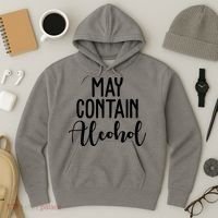 May Contain Alcohol Funny Hoodie thumb 3