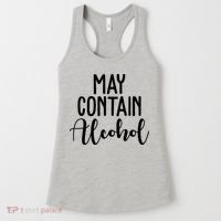 May Contain Alcohol Funny Women's Tank Top thumb 0