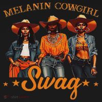 Melanins Cowgirls African Melanins Cowgirl Black History Women's Hoodie thumb 2