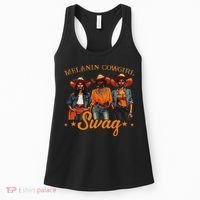 Melanins Cowgirls African Melanins Cowgirl Black History Women's Tank Top thumb 0