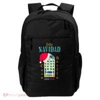 Merry Christmas Antoni Gaudi Drawing Barcelona Spain Backpack thumb 0