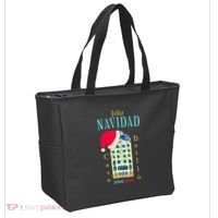 Merry Christmas Antoni Gaudi Drawing Barcelona Spain Tote Bag thumb 2