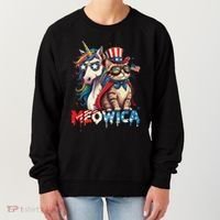 Meowica Cat And Unicorn Women's Sweatshirt thumb 0