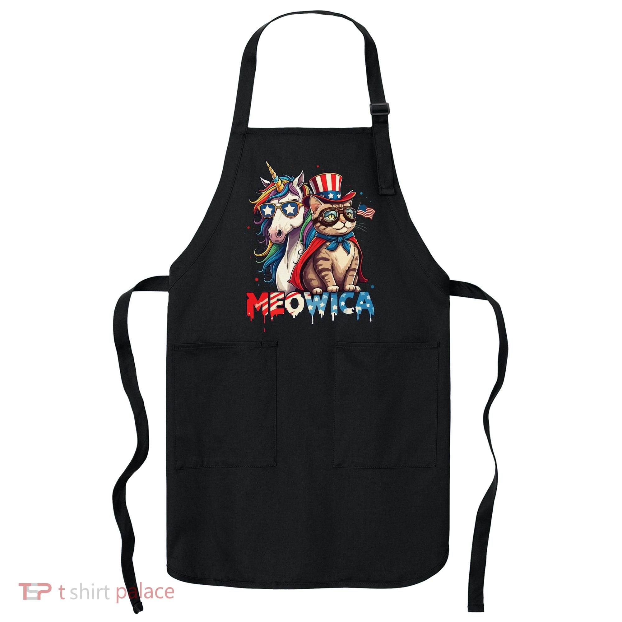 Meowica Cat And Unicorn Apron