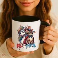 Meowica Cat And Unicorn Coffee Mug thumb 3