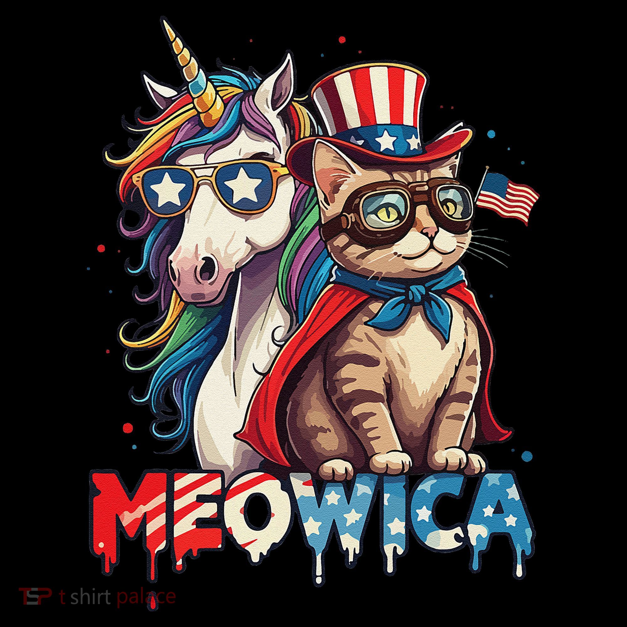 Meowica Cat And Unicorn Women's Hoodie