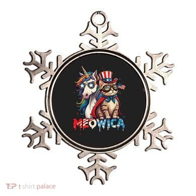 Meowica Cat And Unicorn Ornament