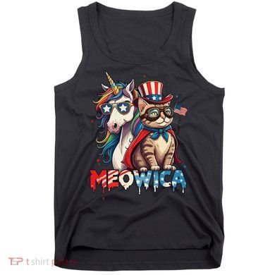 Meowica Cat And Unicorn Tank Top