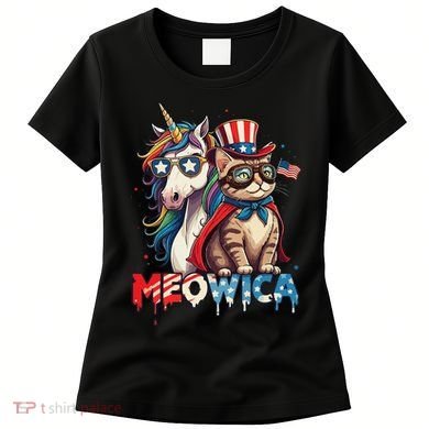 Meowica Cat And Unicorn Women's T-Shirt