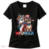Meowica Cat And Unicorn Women's T-Shirt thumb 0