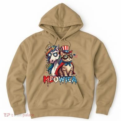 Meowica Cat And Unicorn Hoodie