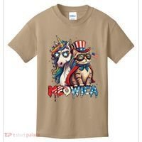 Meowica Cat And Unicorn Kids T-Shirt thumb 0