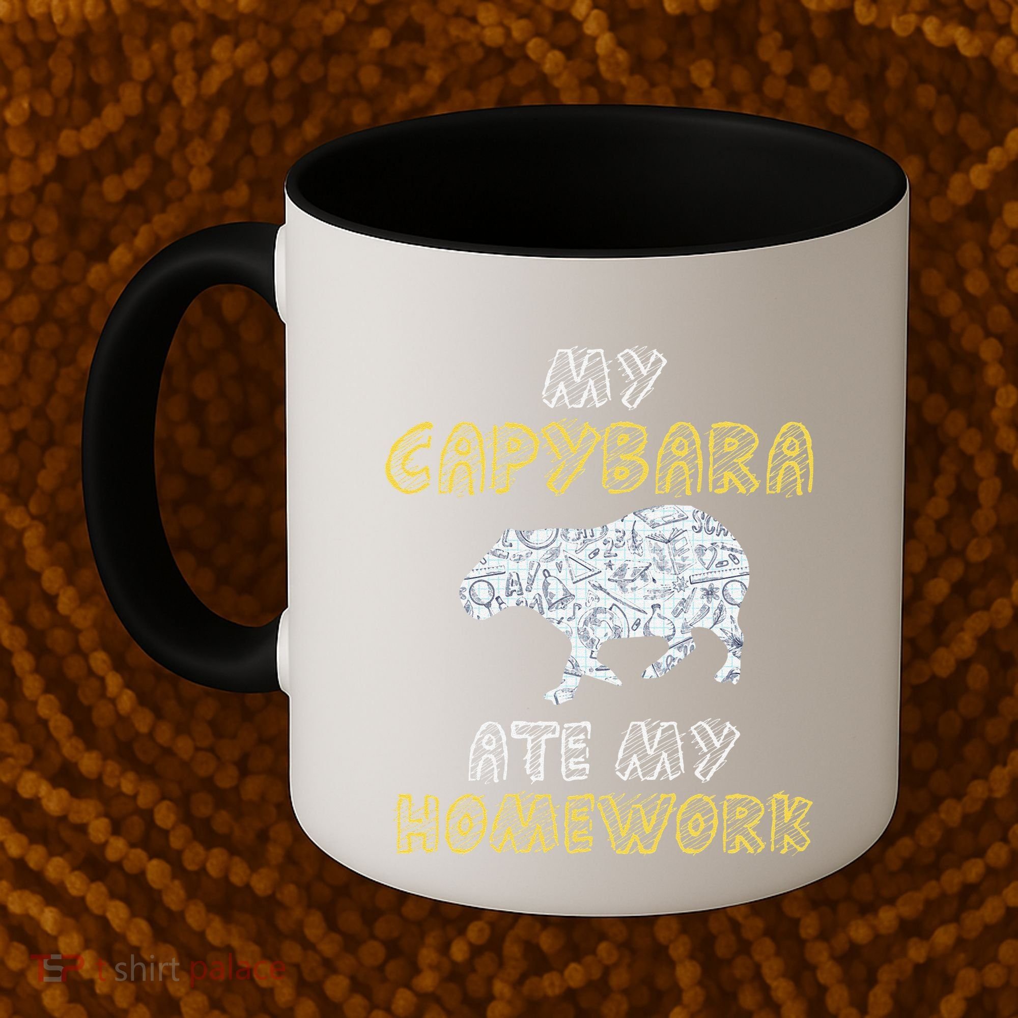 My Capybara Ate My Homework Mammal Animal Back To School Coffee Mug
