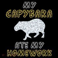 My Capybara Ate My Homework Mammal Animal Back To School Coffee Mug thumb 5