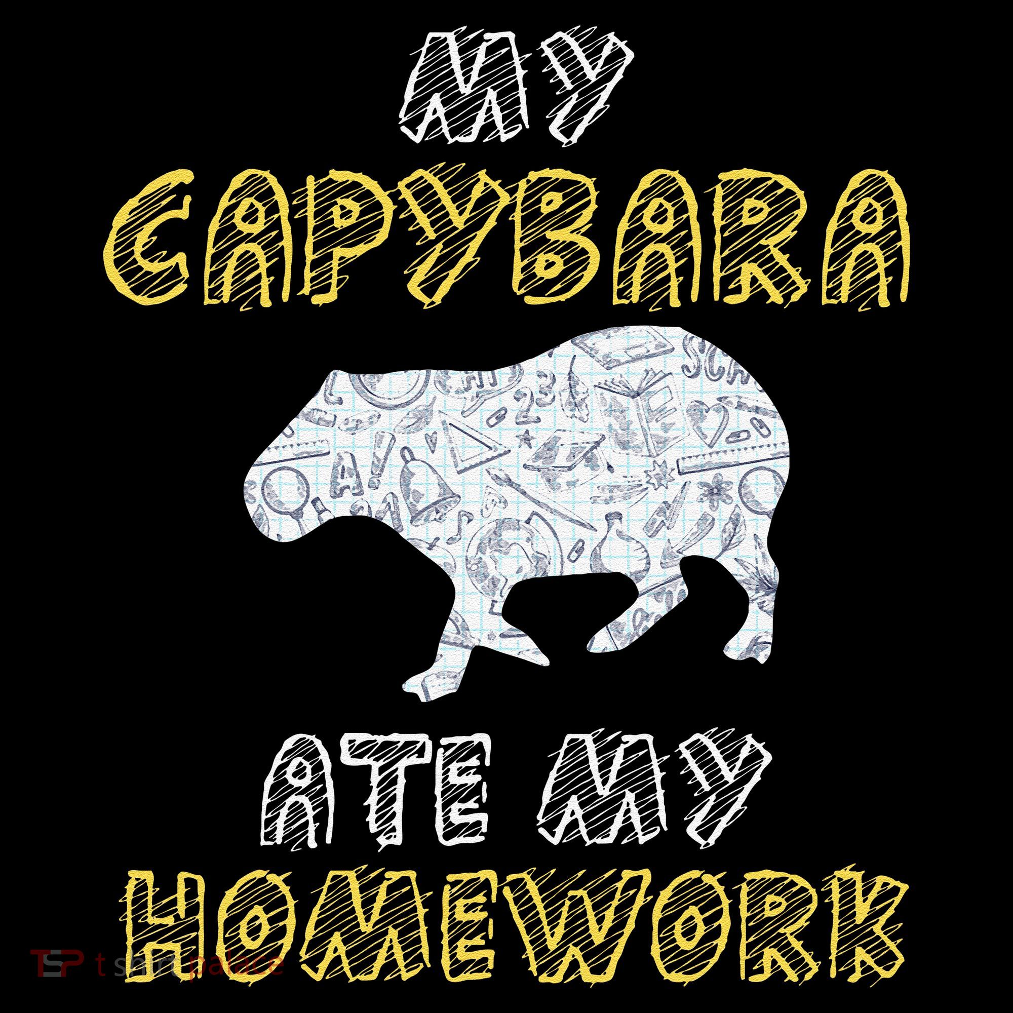 My Capybara Ate My Homework Mammal Animal Back To School Coffee Mug