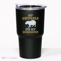 My Capybara Ate My Homework Mammal Animal Back To School Tumbler thumb 0